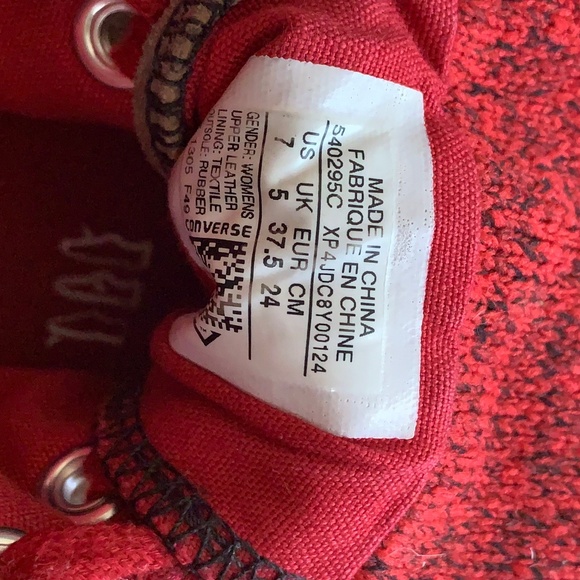 Converse CT 6 Elsie Roll-Down X-Hi Top Sneakers - Picture 12 of 14